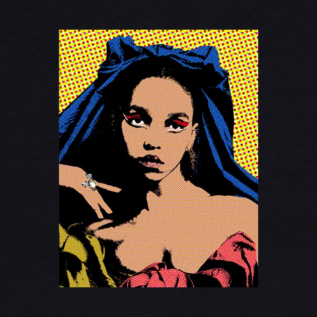 fka twigs style pop art by soundofpopart